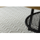 Teppich SAMPLE KOZA NOMAD A3561A ZIGZAG ZIGZAG FISCHGRÄT CHEVRON creme