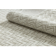 Carpet SAMPLE KOZA NOMAD A3561A ZIGZAG ZIGZAG HERRINGBONE CHEVRON cream