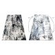 Carpet SAMPLE SUNSET B8397A Abstract RUBBED VINTAGE beige / blue