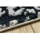 Teppich SAMPLE SUNSET B8397A Abstrakt RUBBED VINTAGE beige / blau
