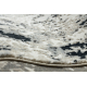 Teppich SAMPLE SUNSET B8397A Abstrakt RUBBED VINTAGE beige / blau
