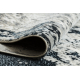 Carpet SAMPLE SUNSET B8397A Abstract RUBBED VINTAGE beige / blue