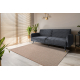 Тепих SAMPLE CASA SHINE A3520A Линије Sisal беж / наранџаста 
