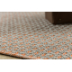 Тепих SAMPLE CASA SHINE A3520A Линије Sisal беж / наранџаста 