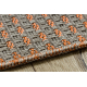 Тепих SAMPLE CASA SHINE A3520A Линије Sisal беж / наранџаста 