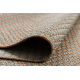 Тепих SAMPLE CASA SHINE A3520A Линије Sisal беж / наранџаста 