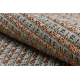 Тепих SAMPLE CASA SHINE A3520A Линије Sisal беж / наранџаста 