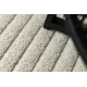 Teppich SAMPLE MALTA A1848A Strukturell Linien Creme