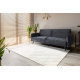Alfombra SAMPLE MALTA A1849A Estructural, ROMBO, crema