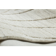 Alfombra SAMPLE MALTA A1849A Estructural, ROMBO, crema