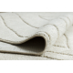 Alfombra SAMPLE MALTA A1849A Estructural, ROMBO, crema