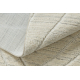 Teppe SAMPLE MALTA A1849A Strukturell, ROMBE, kremfarget