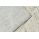Teppe SAMPLE MALTA A1849A Strukturell, ROMBE, kremfarget