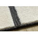 Teppich SAMPLE MALTA A1852A Strukturell Geometrisch Creme / grau