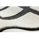 Teppich SAMPLE MALTA A1852A Strukturell Geometrisch Creme / grau