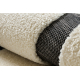 Carpet SAMPLE MALTA A1852A Structural Geometric cream / grey