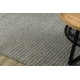 Alfombra SAMPLE KOZA SOHO A3190A STRIPES gris / crema