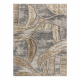 Tapijt SAMPLE CASTOR LD29A Abstractie Crème / groen franjes 