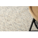 Carpet SAMPLE PASITANO Melange cream fringes