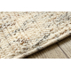 Carpet SAMPLE PASITANO Melange cream fringes