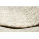 Carpet SAMPLE PASITANO Melange cream fringes