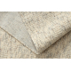 Carpet SAMPLE PASITANO Melange cream fringes