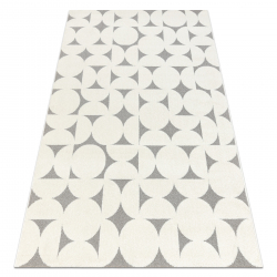 Carpet SAMPLE AVOLA FR2688 Geometric Cream / light grey 