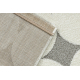 Tapis SAMPLE AVOLA FR2688 Géométrique, Crème / Gris Clair