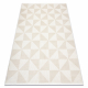 Tappeto SAMPLE TWEETY C3724A Geometrico crema frange