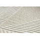 Teppich SAMPLE TWEETY C3724A Geometrisch creme Fransen  