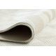 Tappeto SAMPLE TWEETY C3724A Geometrico crema frange