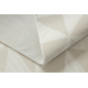 Tappeto SAMPLE TWEETY C3724A Geometrico crema frange