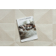 Tappeto SAMPLE TWEETY C3724A Geometrico crema frange