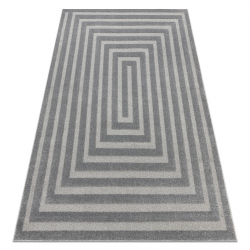 Teppich SAMPLE SIERRA FR2513 LABYRINTH, SCHNECKE hellgrau