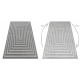 Teppich SAMPLE SIERRA FR2513 LABYRINTH, SCHNECKE hellgrau