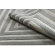 Teppich SAMPLE SIERRA FR2513 LABYRINTH, SCHNECKE hellgrau