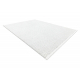 Teppich SAMPLE TRYSA LG06A Punkte Creme / Hellgrau Fransen  