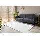Carpet SAMPLE TRYSA LG06A Dots cream / light grey fringes