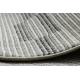 Carpet SAMPLE INFINITY LG89A STRIPES gray / cream FRINGE