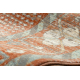 Wool Carpet SOHO 477.11.LA000 OSTA - Boho, frame, natural terracotta / grey