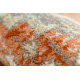Wool Carpet SOHO 477.11.LA000 OSTA - Boho, frame, natural terracotta / grey
