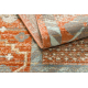 Wool Carpet SOHO 477.11.LA000 OSTA - Boho, frame, natural terracotta / grey