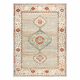 Wool Carpet SOHO 477.11.LA100 OSTA - Boho, frame, natural beige / terracotta 