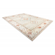 Wool Carpet SOHO 477.11.LA100 OSTA - Boho, frame, natural beige / terracotta 