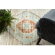 Wool Carpet SOHO 477.11.LA100 OSTA - Boho, frame, natural beige / terracotta 
