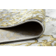 Tappeto ALLURE 1961 Ornamento, telaio - Strutturale, elegante, glamour oro / bianco