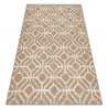 Dywan sizal FLAT 48957265 Geometryczny ROMBY naturalny beż sznurkowy