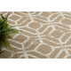Sizala paklājs FLAT 48957265 Geometric RHOMBY dabīgā bēša virtene
