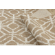Alfombra FLAT 48957265 Geométrica RHOMBUS hilo beige natural