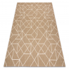 Dywan sizal FLAT 48959265 Geometryczny naturalny beż sznurkowy